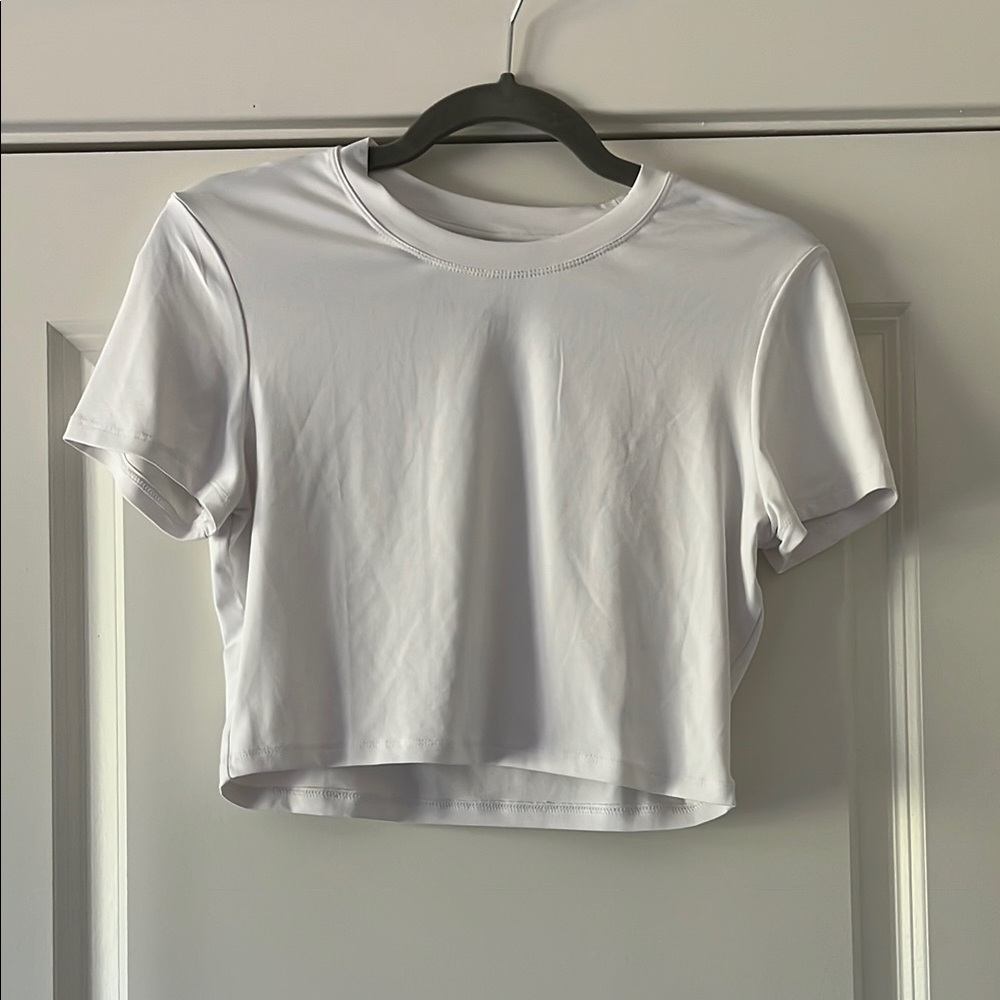 Kyodan White Crop Tee Short Sleeve